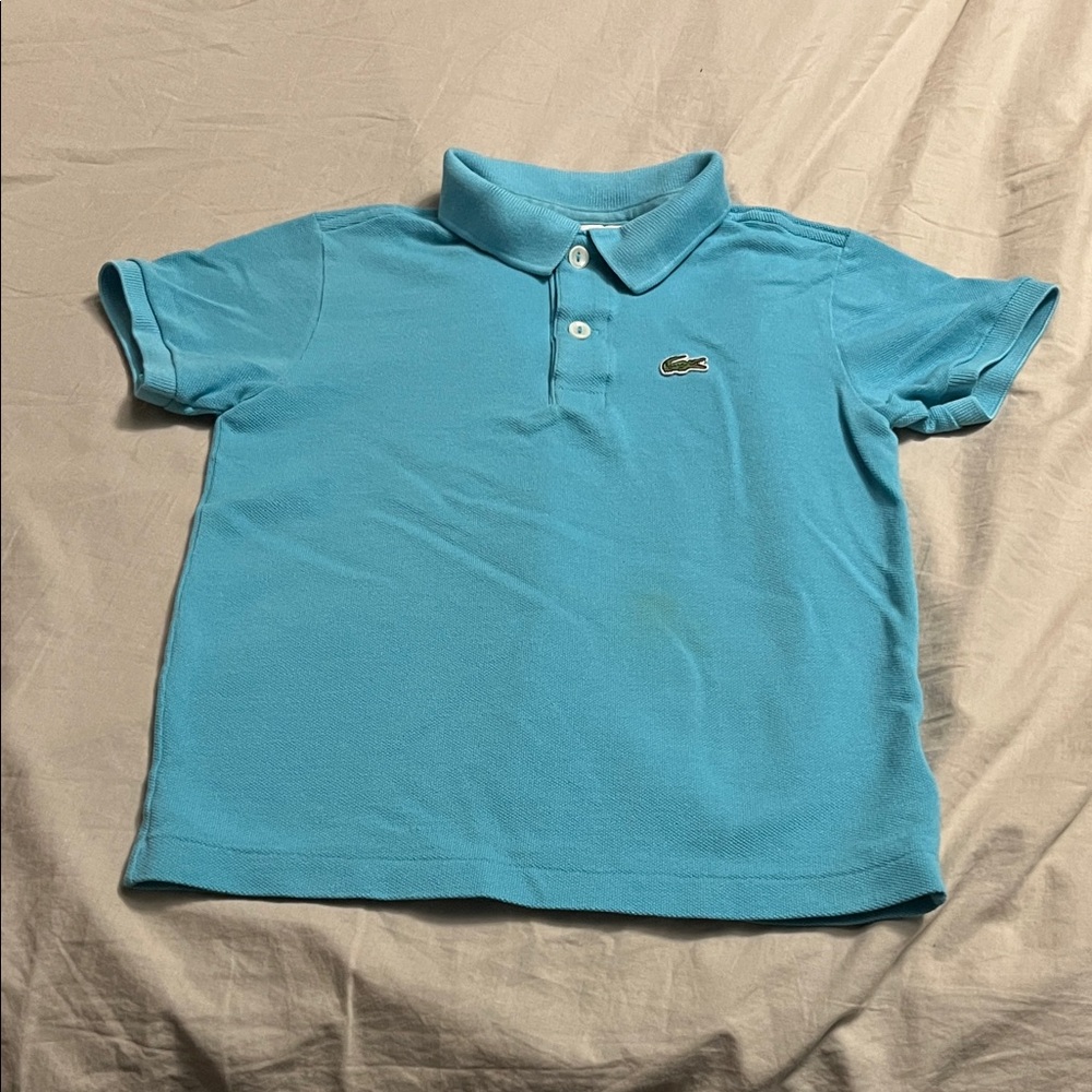 Lacoste Kids Aqua Polo Shirt